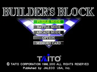 Backdrop artwork for Builder's Block