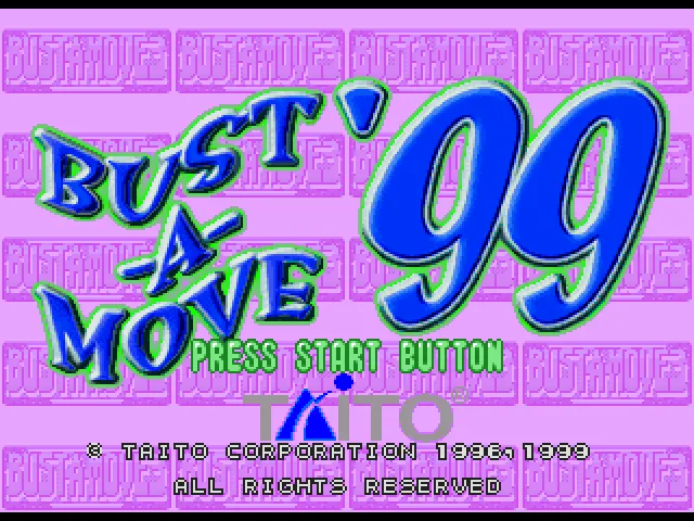 Backdrop artwork for Bust-A-Move '99