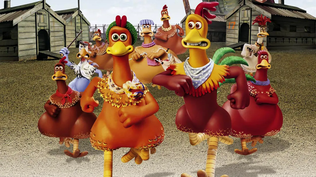 Backdrop artwork for Chicken Run