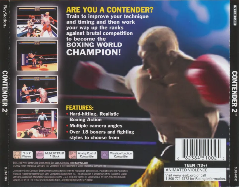 Contender 2 box back