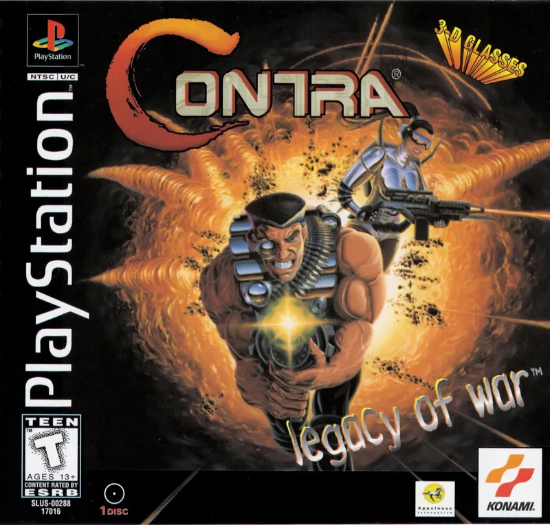 Contra: Legacy of War box art