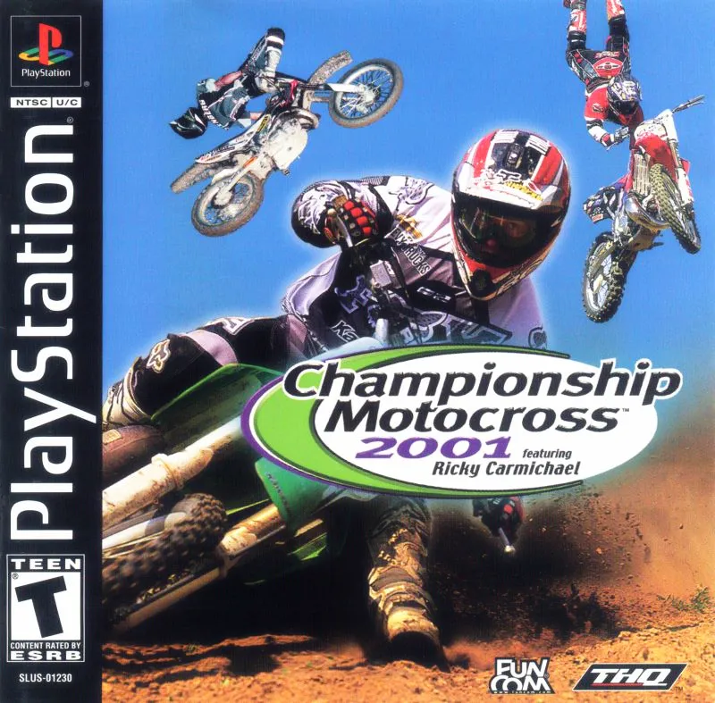 Championship Motocross 2001 featuring Ricky Carmichael box art