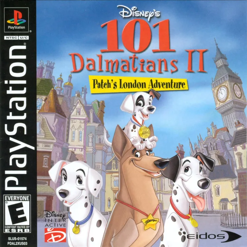 Disney's 101 Dalmatians II: Patch's London Adventure box art