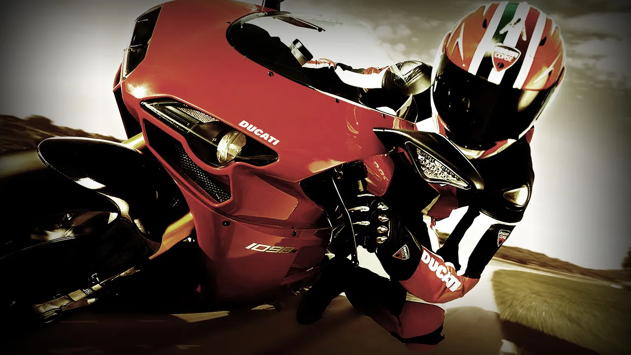 Backdrop artwork for Moto Racer