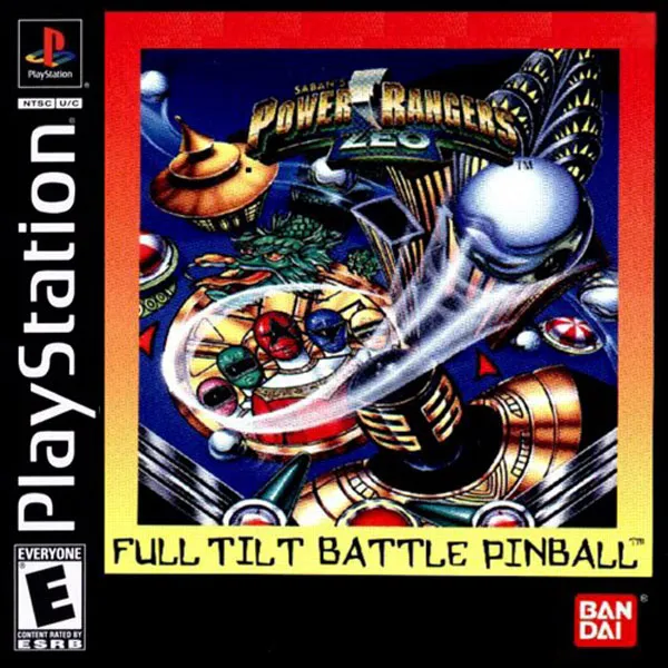 Power Rangers Zeo: Full Tilt Battle Pinball box art
