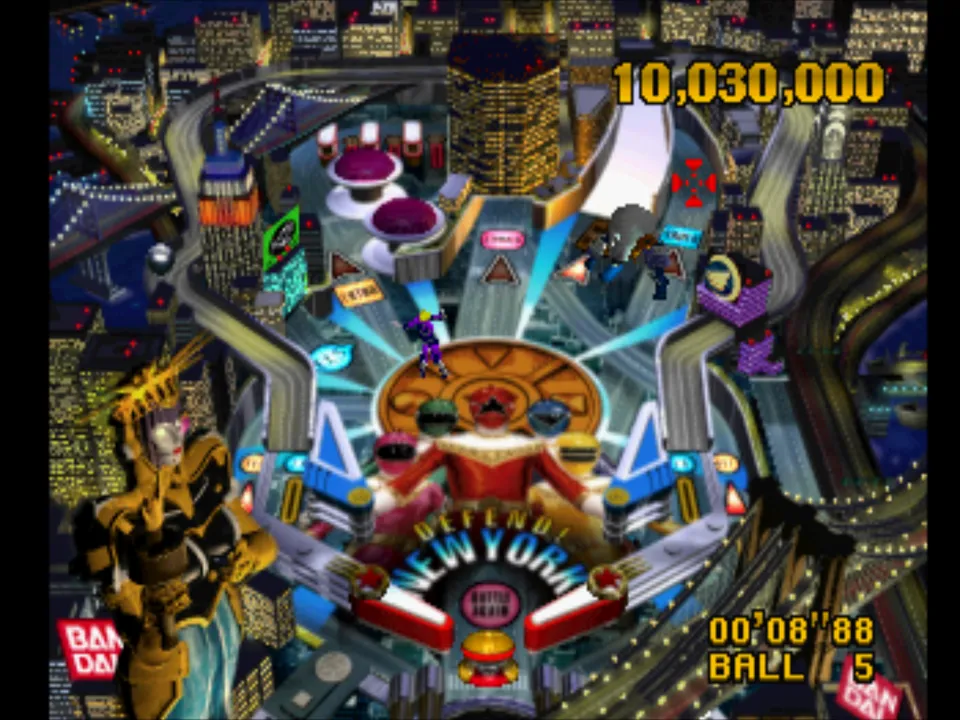 Power Rangers Zeo: Full Tilt Battle Pinball screenshot