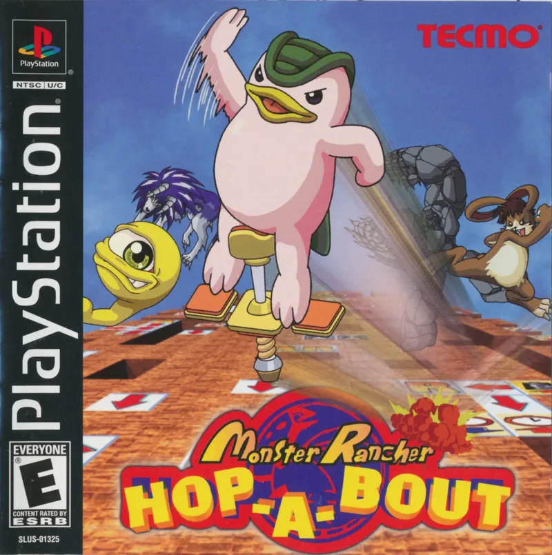 Monster Rancher Hop-A-Bout box art