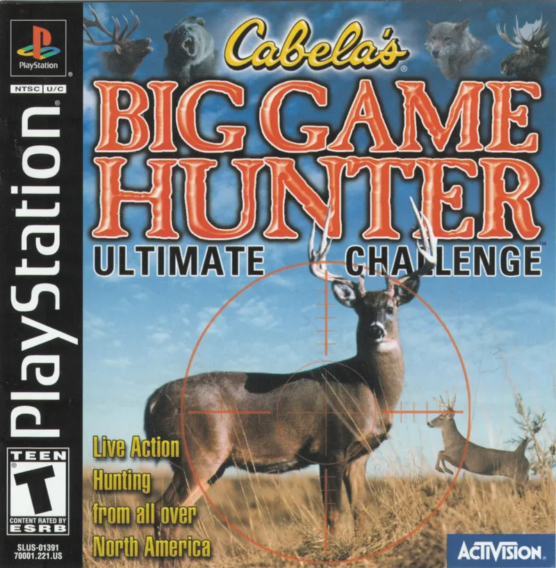 Cabela's Big Game Hunter: Ultimate Challenge box art