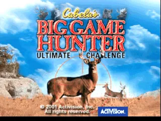 Cabela's Big Game Hunter: Ultimate Challenge screenshot