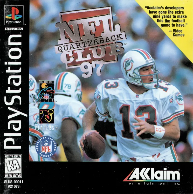 NFL Quarterback Club 97 box art