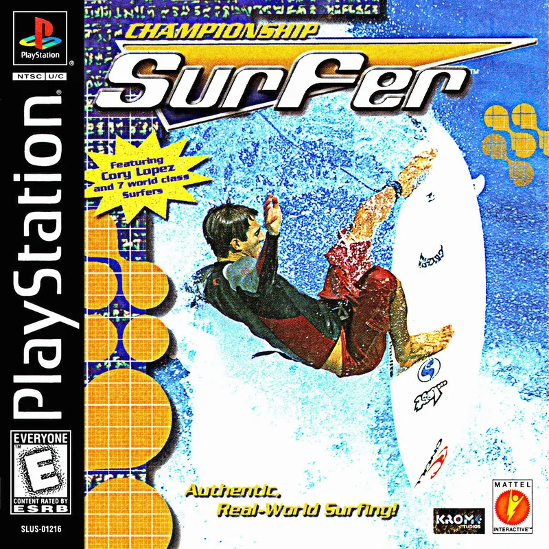 Championship Surfer box art