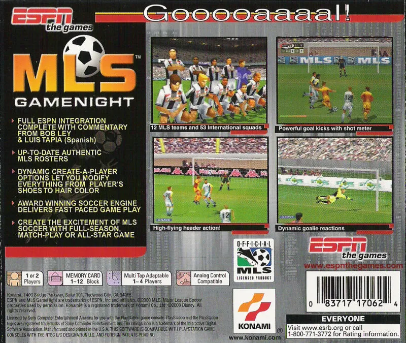 ESPN MLS Gamenight box back