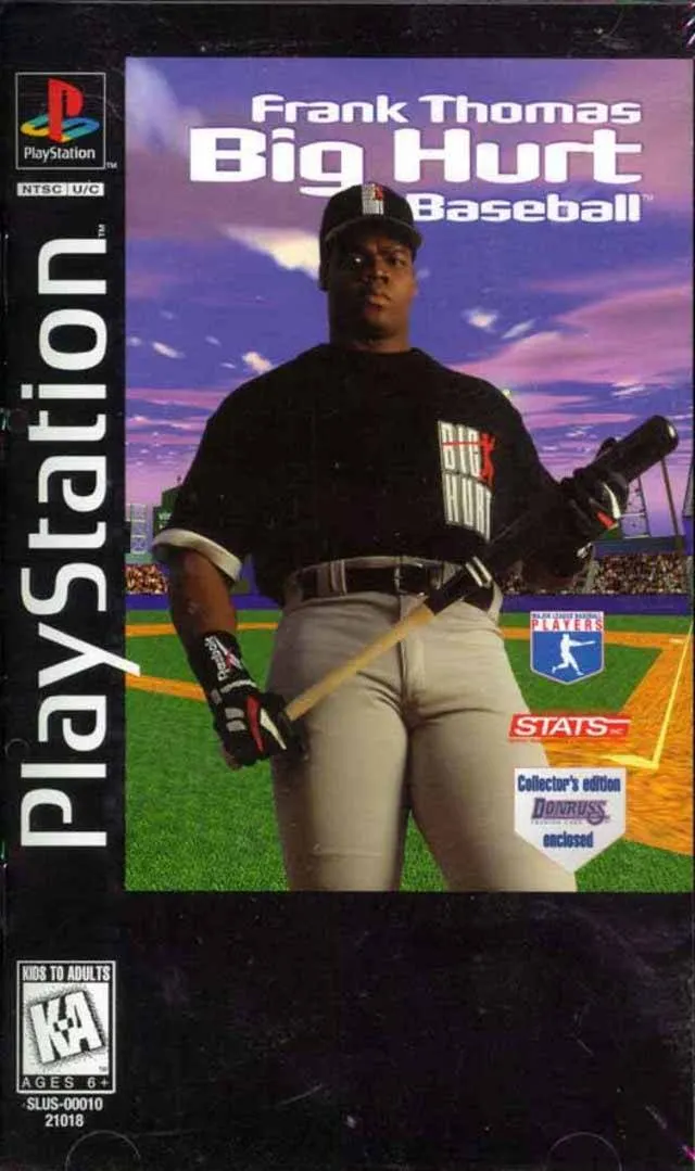 Frank Thomas Big Hurt Baseball box art