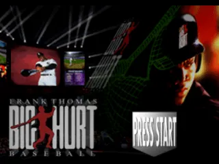 Frank Thomas Big Hurt Baseball screenshot