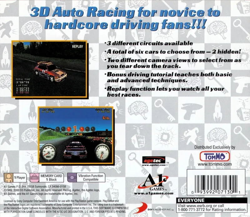 Racing box back