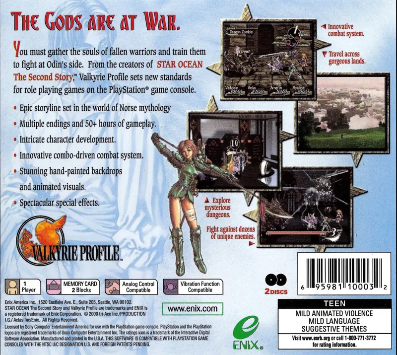 Valkyrie Profile box back