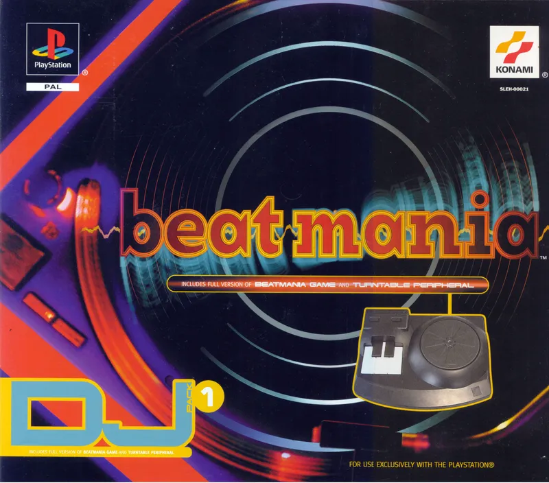 Backdrop artwork for beatmania