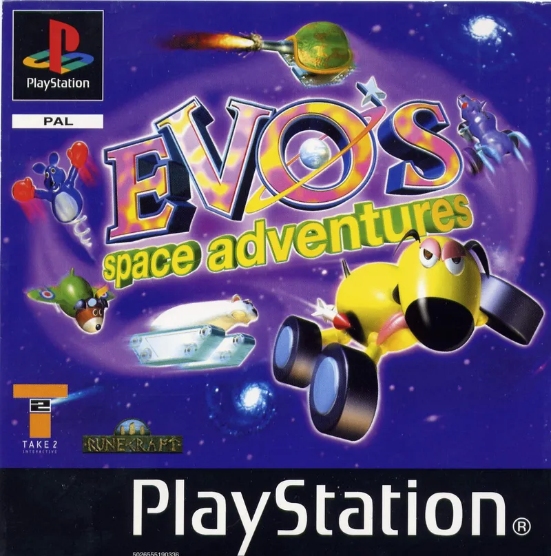 Evo's Space Adventures box art