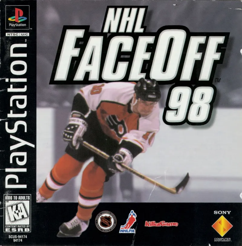 NHL FaceOff 98 box art