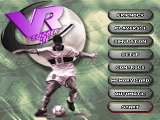 Backdrop artwork for VR Soccer '96
