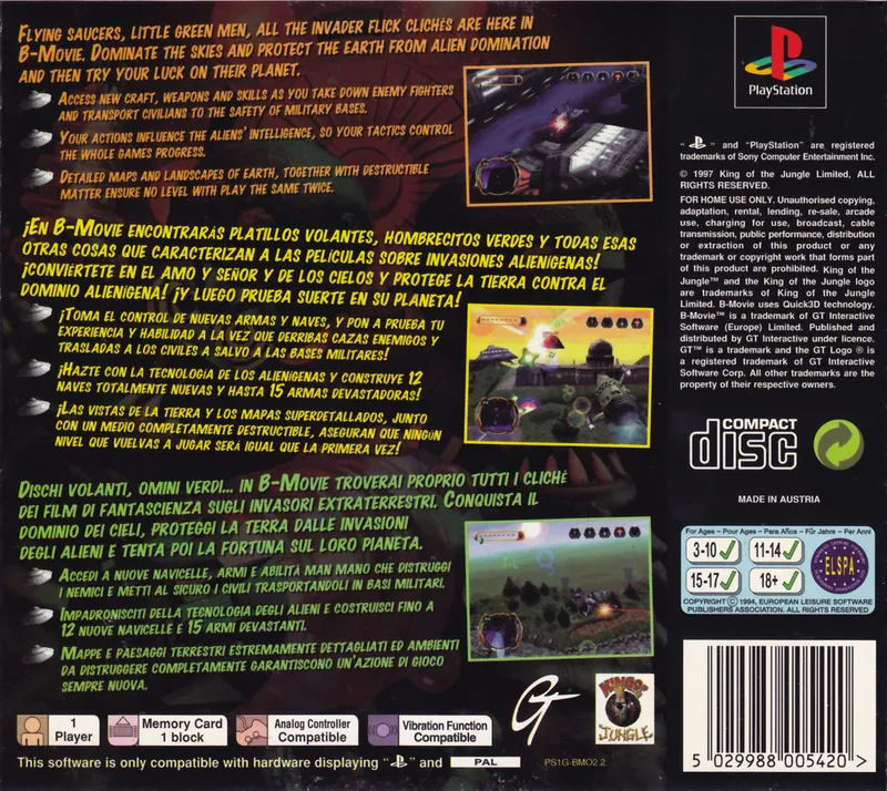Invasion from Beyond box back