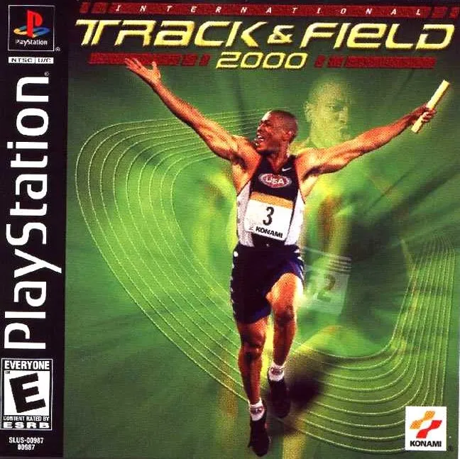 International Track & Field 2000 box art