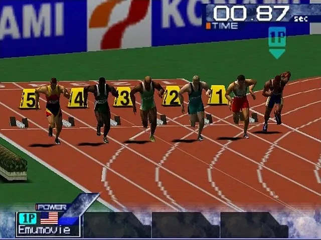 International Track & Field 2000 screenshot