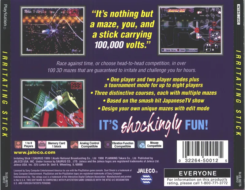 Irritating Stick box back