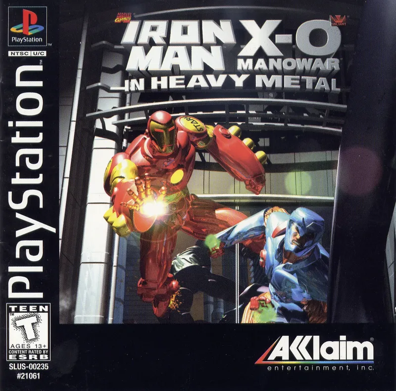 Iron Man / X-O Manowar in Heavy Metal box art