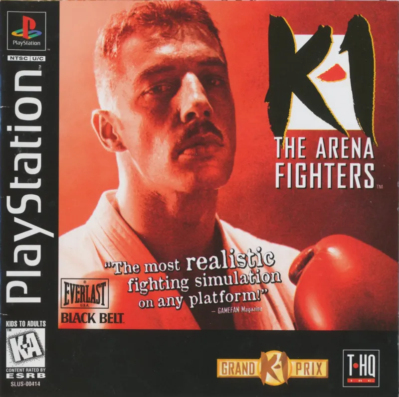 K-1: The Arena Fighters box art