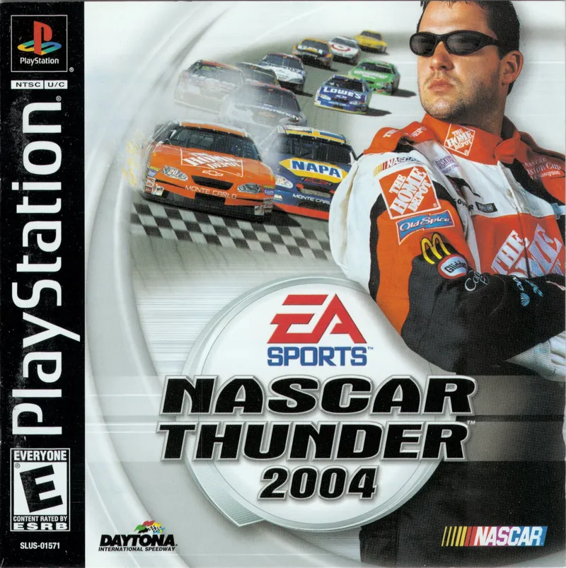 NASCAR Thunder 2004 box art