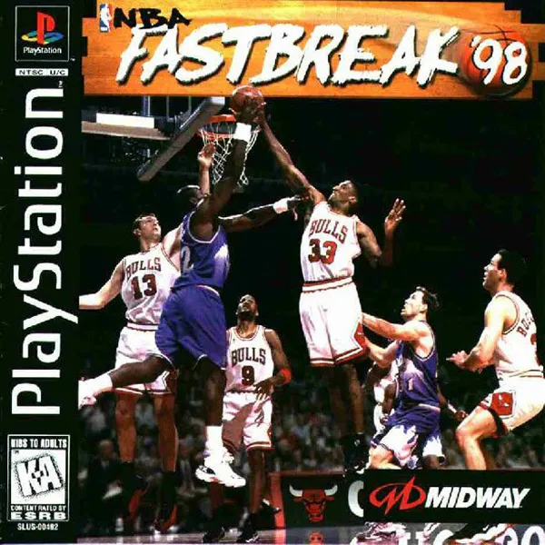 NBA Fastbreak '98 box art