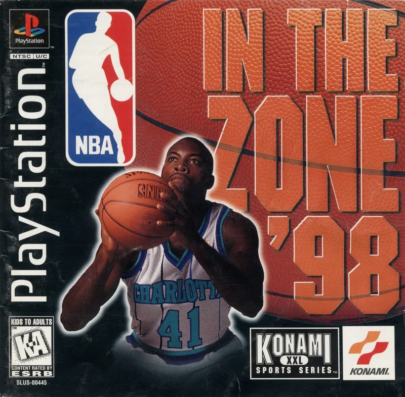 NBA In the Zone '98 box art