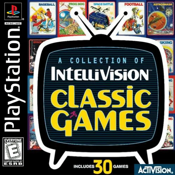 A Collection of Classic Games from the Intellivision cover art for Sony Playstation