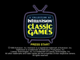 A Collection of Classic Games from the Intellivision screenshot