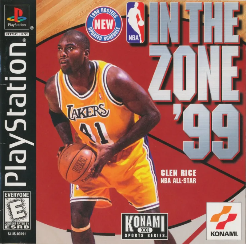 NBA In the Zone '99 box art