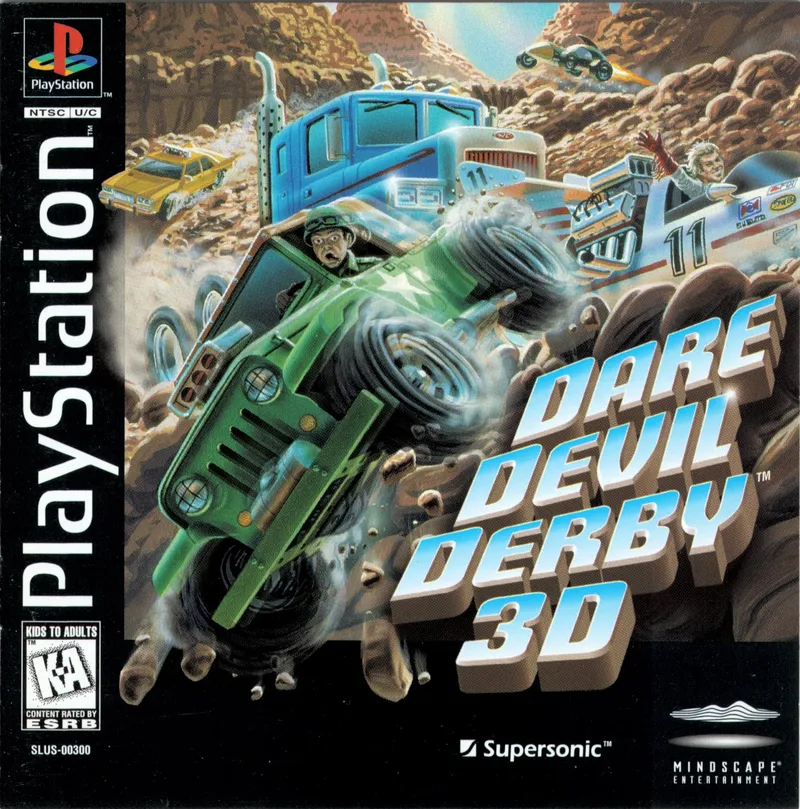 Backdrop artwork for Dare Devil Derby 3D