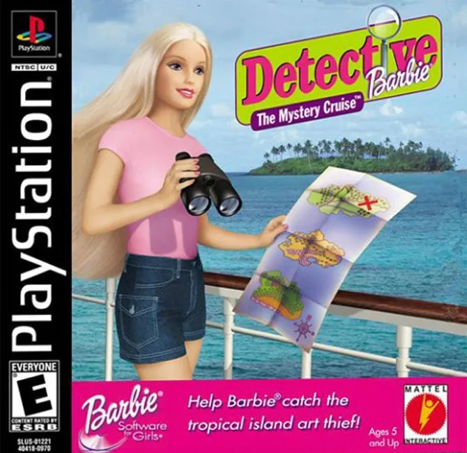 Detective Barbie: The Mystery Cruise box art