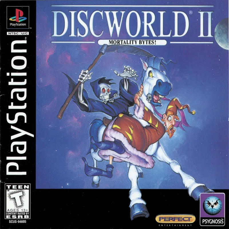 Discworld II: Mortality Bytes! box art