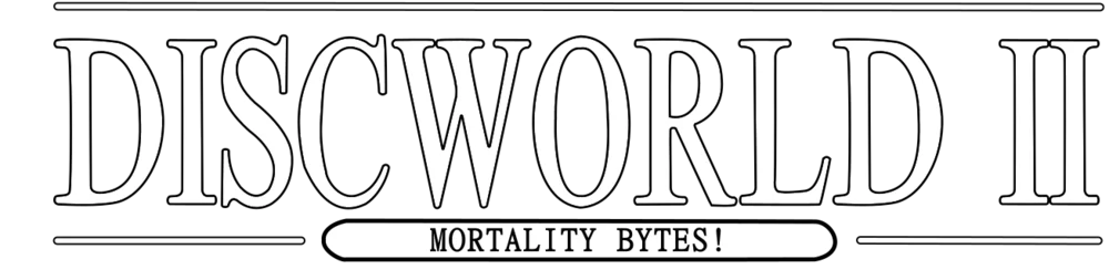 Discworld II: Mortality Bytes! logo