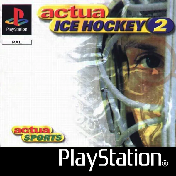 Actua Ice Hockey 2 cover art for Sony Playstation