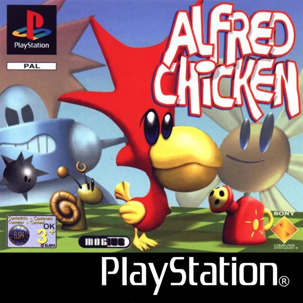 Backdrop artwork for Alfred Chicken