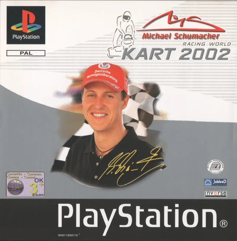 Backdrop artwork for Michael Schumacher Racing World Kart 2002