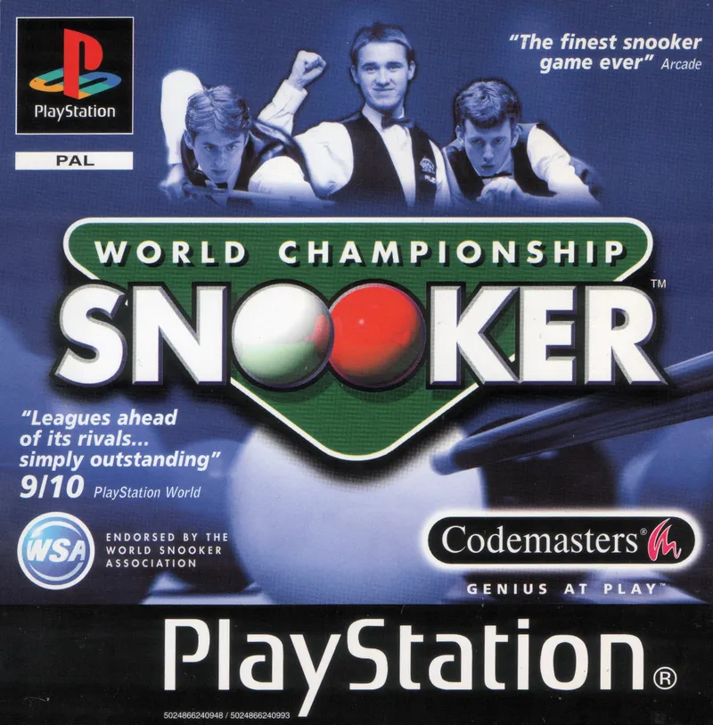 Backdrop artwork for World Championship Snooker
