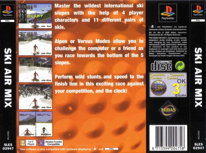 Ski Air Mix box back