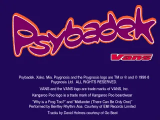 Backdrop artwork for Psybadek