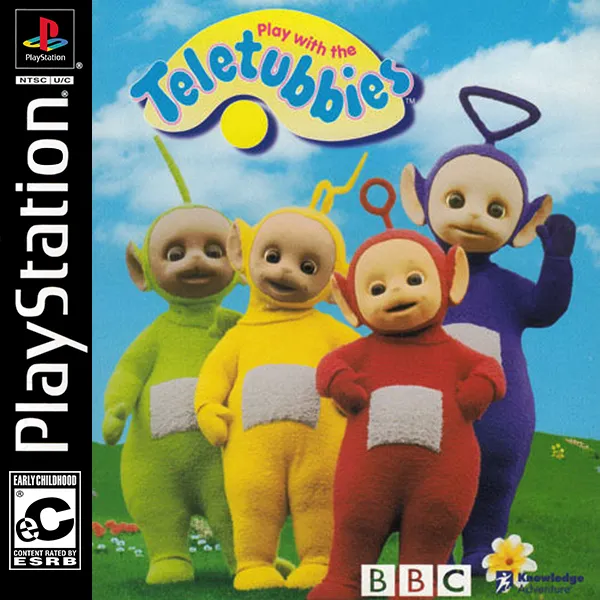 Play with the Teletubbies box art