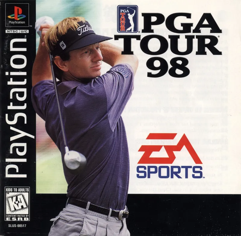PGA Tour 98 box art