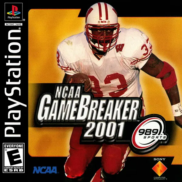 NCAA GameBreaker 2001 box art