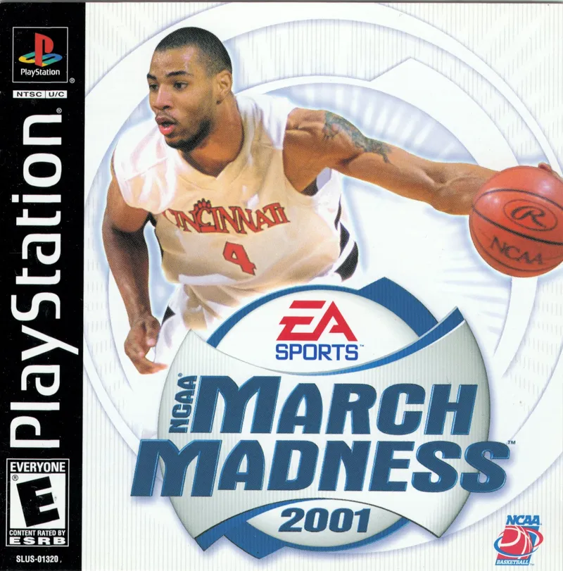 NCAA March Madness 2001 box art